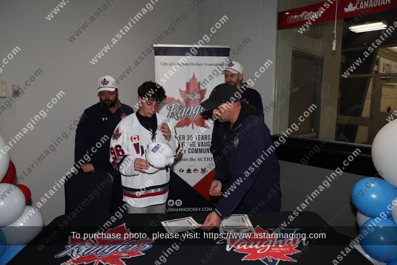 Vaughan Rangers U14 Select Red Signing Ceremony